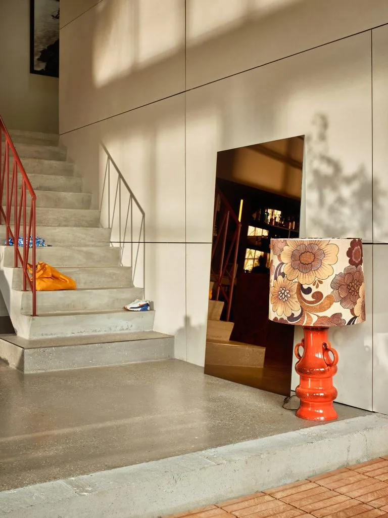 HKliving Pied De Lampe Grand Glazed Orange 6 HKliving Pied De Lampe Grand Glazed Orange – Image 4